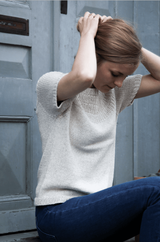 Mønster Ankers sommerbluse Petiteknit