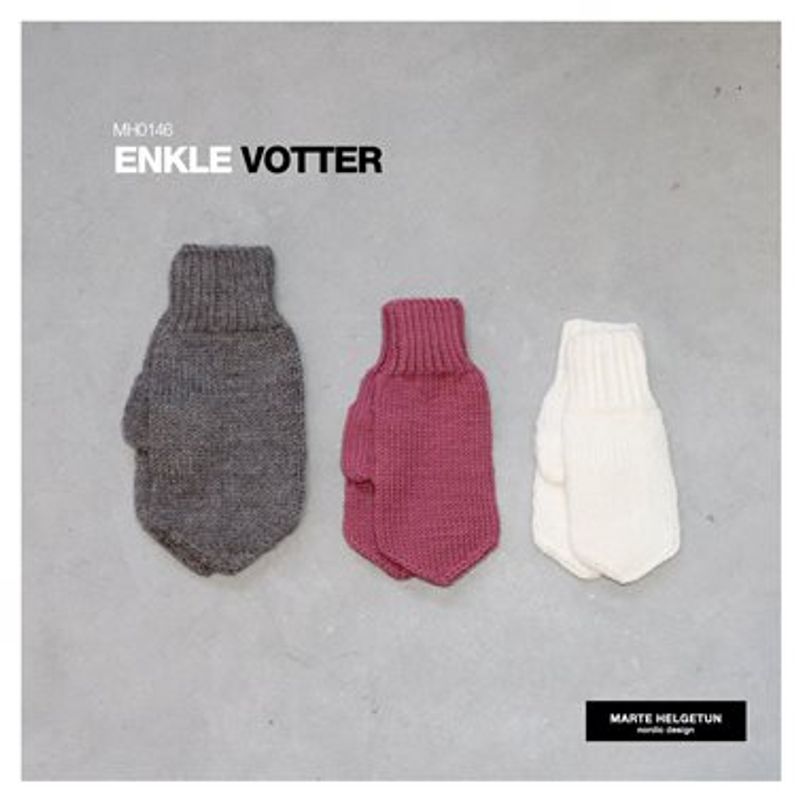 Mønster Enkle Votter av Marte Helgetun