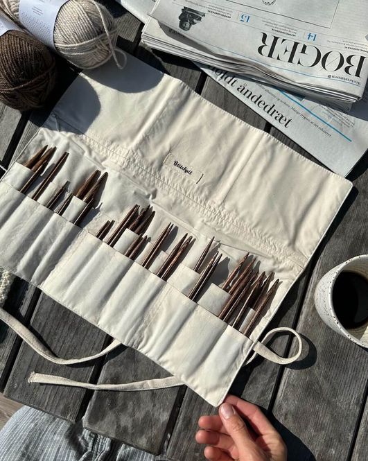 Hovedbilde Knitter`s needle case-utskiftbare rundpinner ...