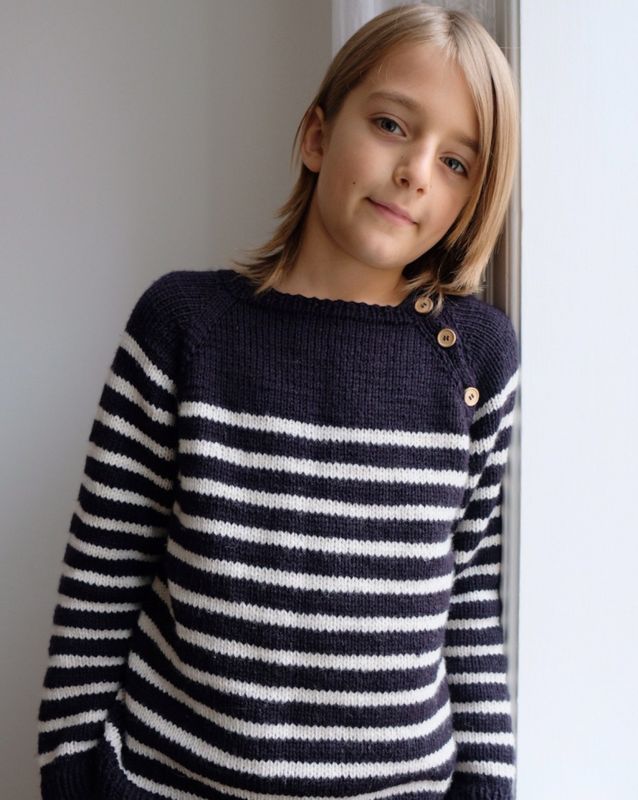 Mønster Seaside Sweather Junior Petiteknit
