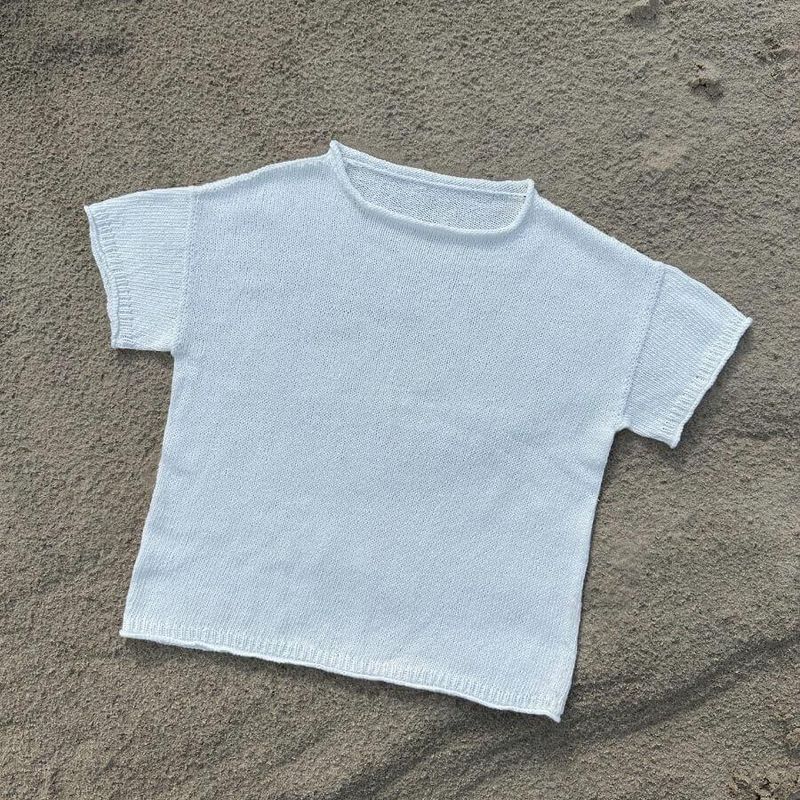 Garnpakke cloud tee PetiteKnit