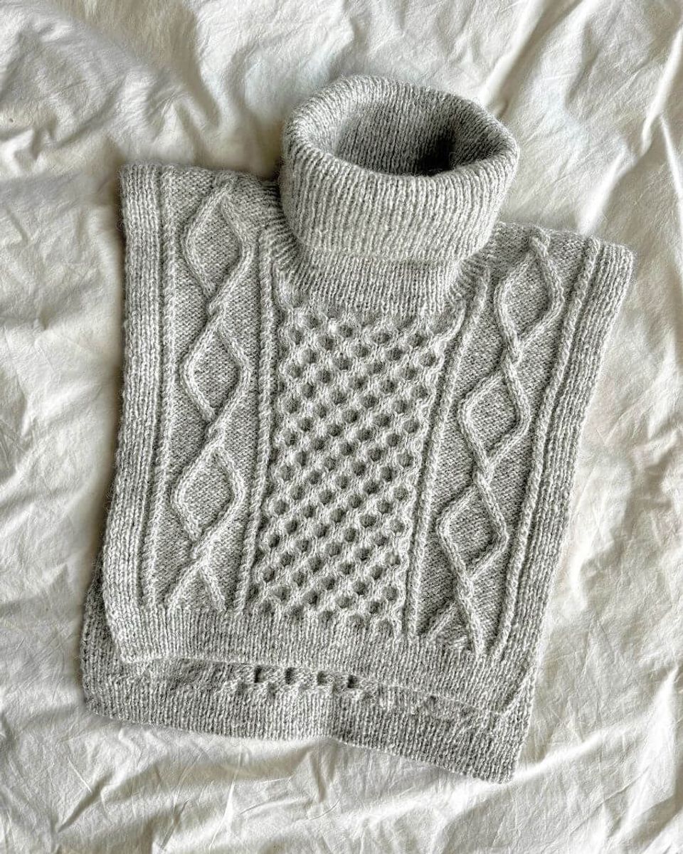 Mønster dagmar neck Petiteknit