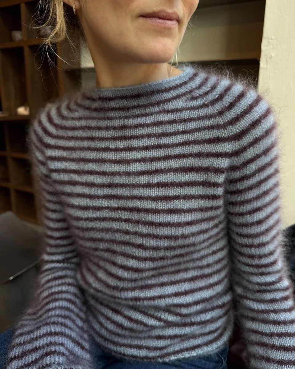 Mønster Frankie blouse Petiteknit