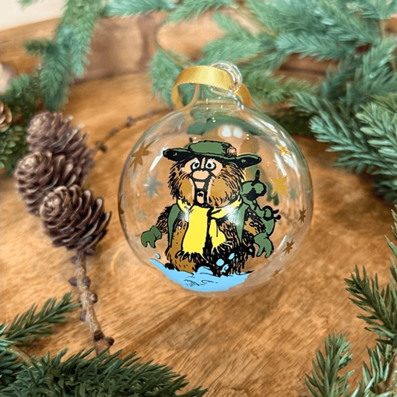 FLåklypa julekule 8 cm - Ludvig 