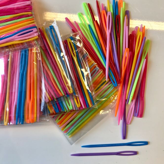 Hovedbilde Plastnål ass.farger