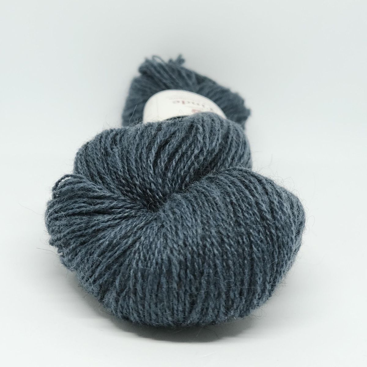 Tinde 652143 blågrå pelsullgarn Hillesvåg