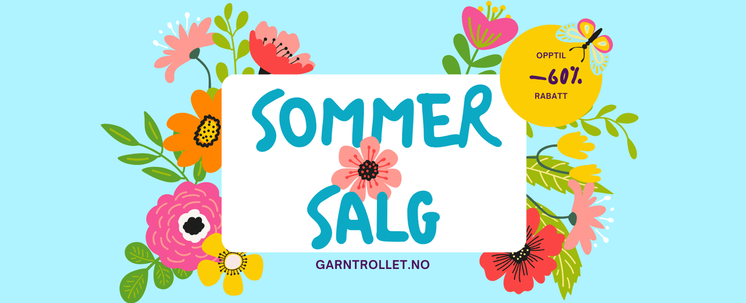 sommersalg garnsalg tilbud garn 
