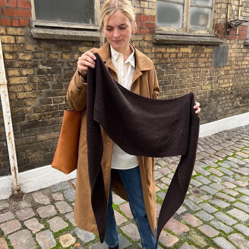 Garnpakke Sophie shawl i Eco Cashmere VIntage