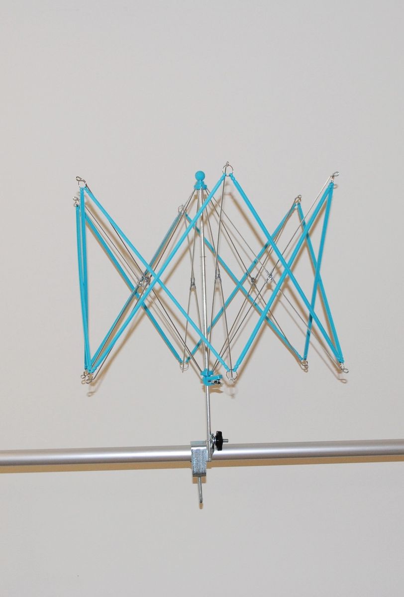 Garnvinde blå plast