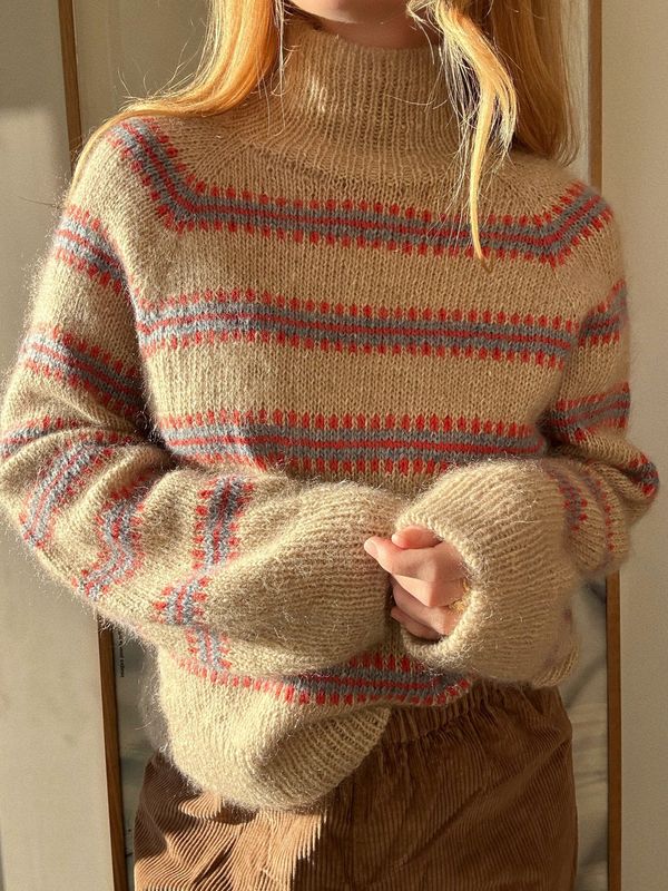 Garnpakke Norma sweater-My favorite things knitwear 