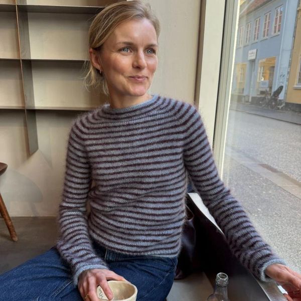 Hovedbilde Garnpakke Frankie blouse PetiteKnit